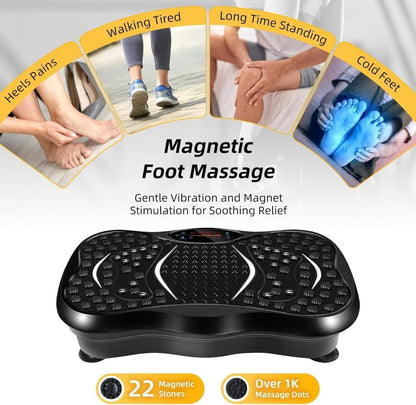 VibraFit Pro™ – Smart Vibration Plate Exercise Machine with Remote Control